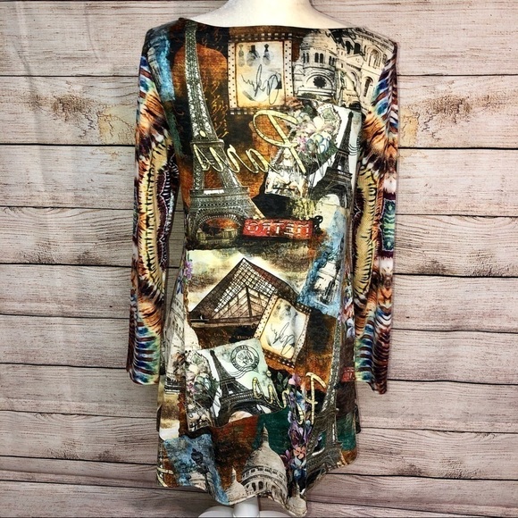 Amma Design Paris Print Dress - Picture 4 of 7